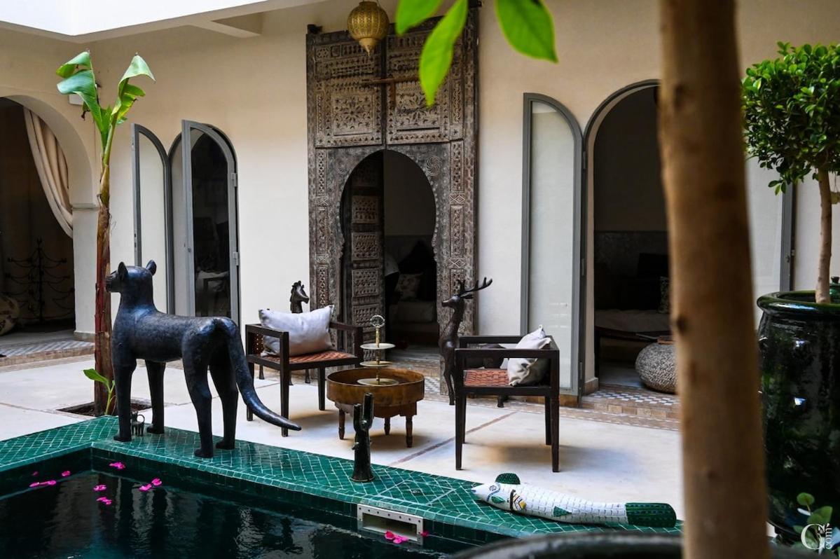 Riad Des Sources Villa Marrakesh Exteriör bild